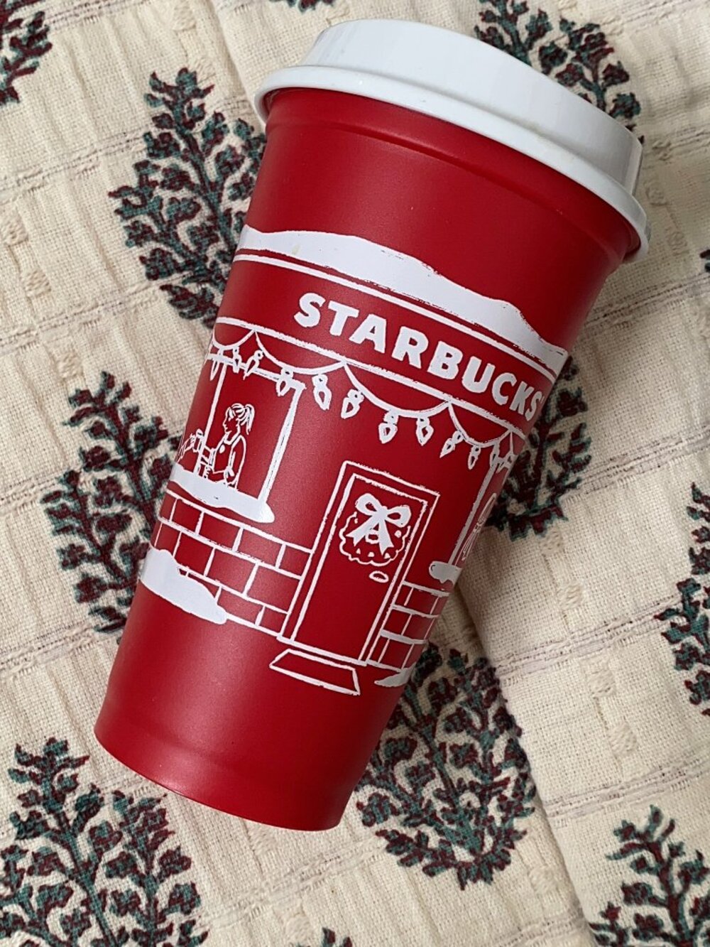 STARBUCKS 2025 & 2024 Holiday Reusable Red Cup